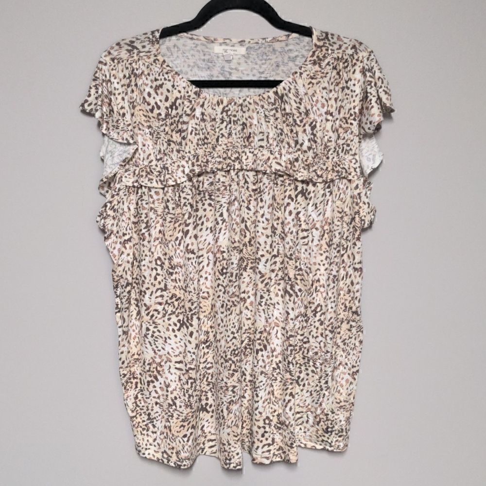 Maurices Flutter Sleeve Blouse